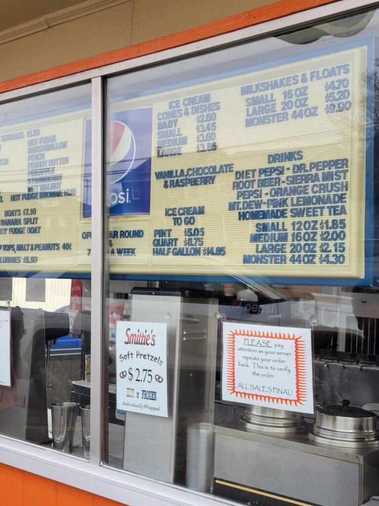 York Street Treat Inc Menu 4