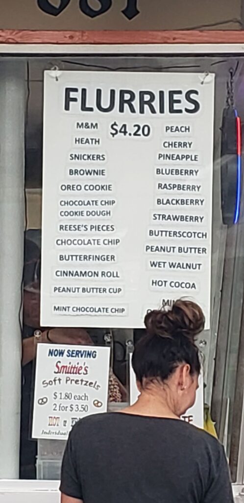 York Street Treat Inc Menu 6